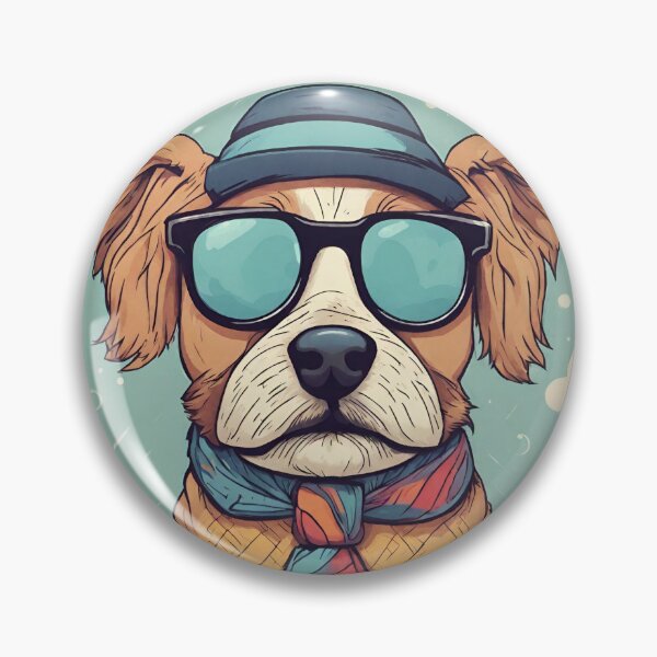 Item preview, Dog with hat, glasses, tie, handkerchief designed and sold by NaturaFotos.