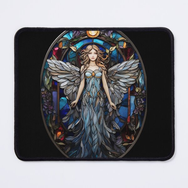 Item preview, Stained Glass Angel Pattern designed and sold by Desfix.