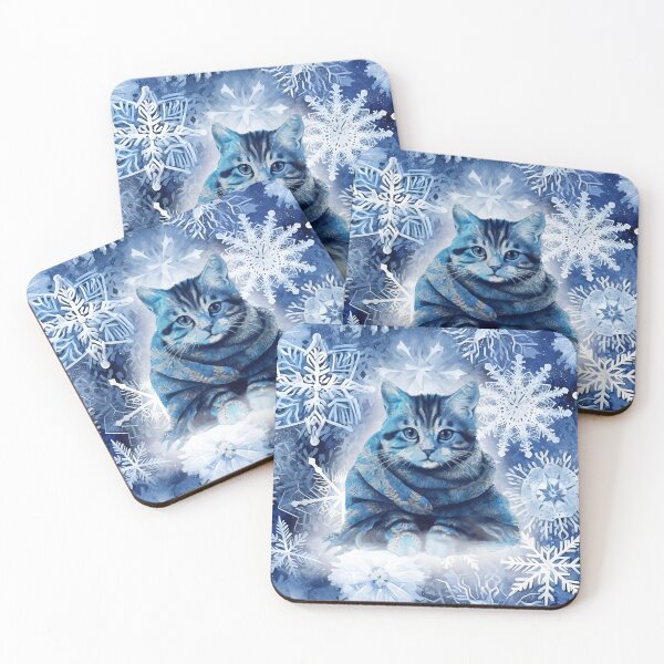 Item preview, Winter Kitten designed and sold by gracefullizard.