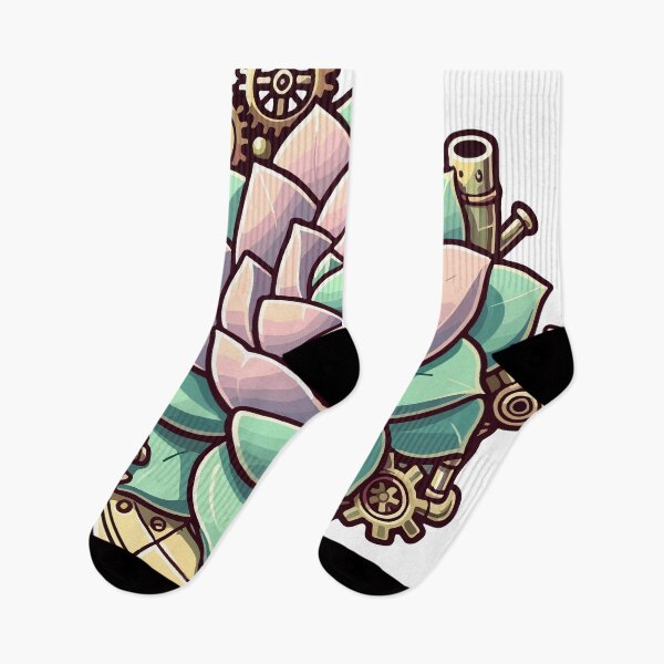 Item preview, Mechanical Blossom: Nature Meets Steampunk Elegance designed and sold by OniumEth.