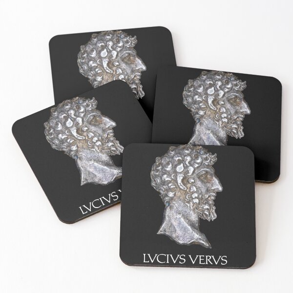 Item preview, Emperor Lucius Verus Coin Portrait with Name designed and sold by OptimoPrincipi Roman Coins.