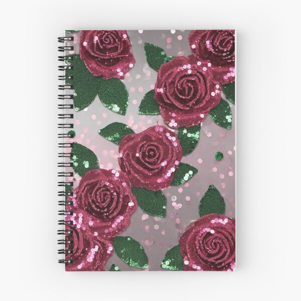 Item preview, Blooming Elegance: Sequin Rose Pattern Design designed and sold by Poetic4Passion.