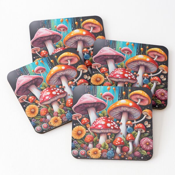 Item preview, Enchanted Flora: Exquisite Flowers and Mushrooms designed and sold by REALDesign-Shop.