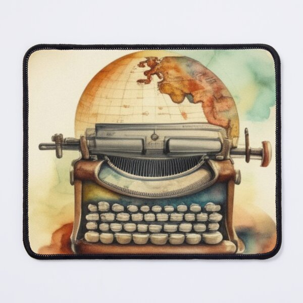 Item preview, Typewriter Globe designed and sold by Bree Pembrook.