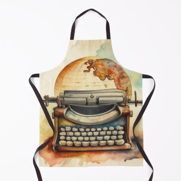 Item preview, Typewriter Globe designed and sold by Bree Pembrook.