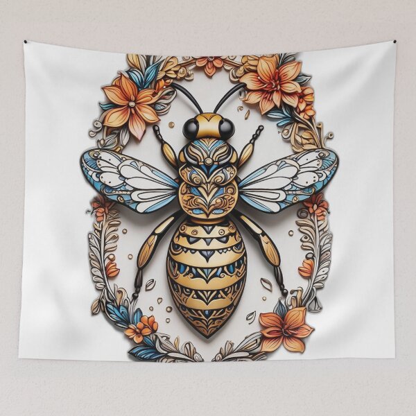 Item preview, Experience the captivating beauty of a majestic mandala scorpions mix Bee designed and sold by TayyarProduct.