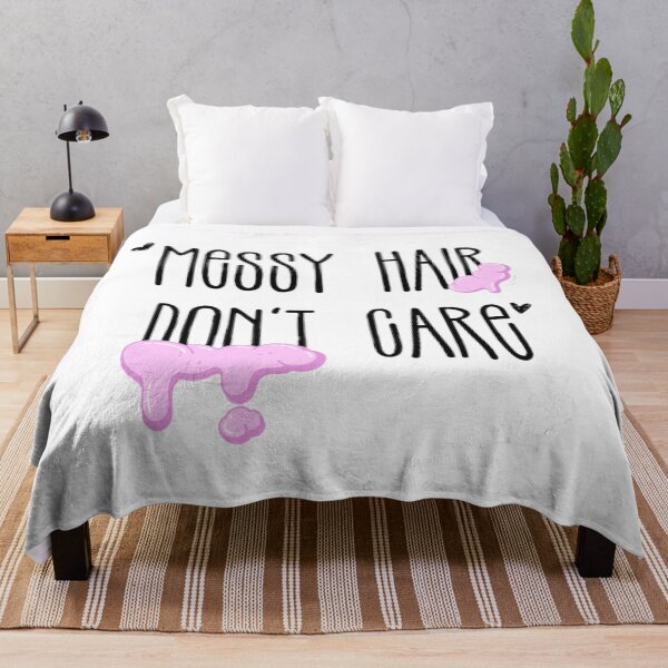 Item preview, Messy Hair Don't Care Girl Quote designed and sold by AestHenni17.