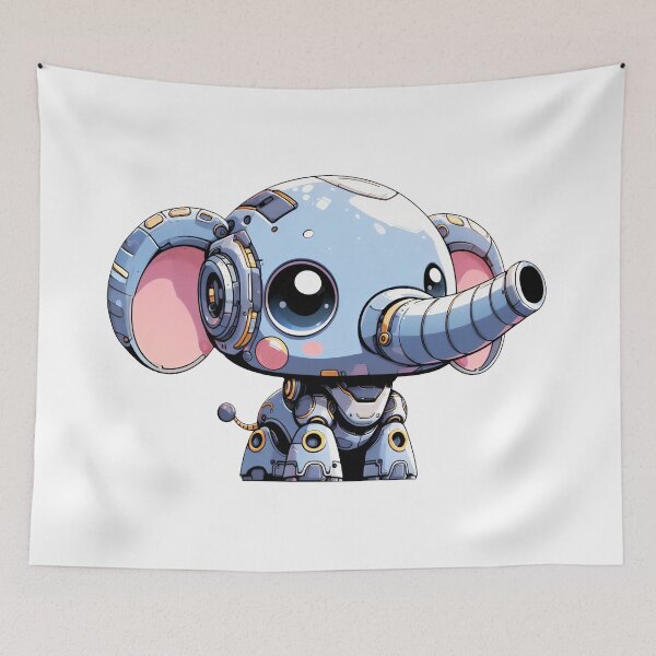 Item preview, Robo-Elephant! designed and sold by kukamatsu.