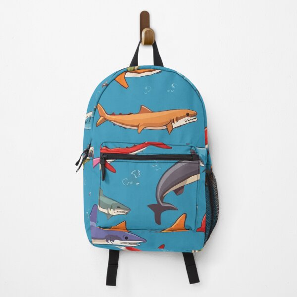 Item preview, colorful shark designed and sold by YolaShopOnline.