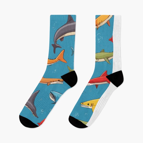 Item preview, colorful shark designed and sold by YolaShopOnline.