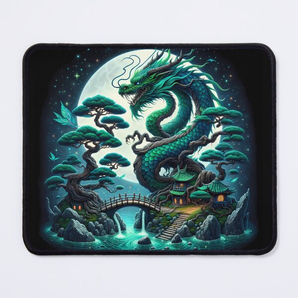Item preview, Elaborate Bonsai Dragon Fantasy designed and sold by AlwaysArtful.