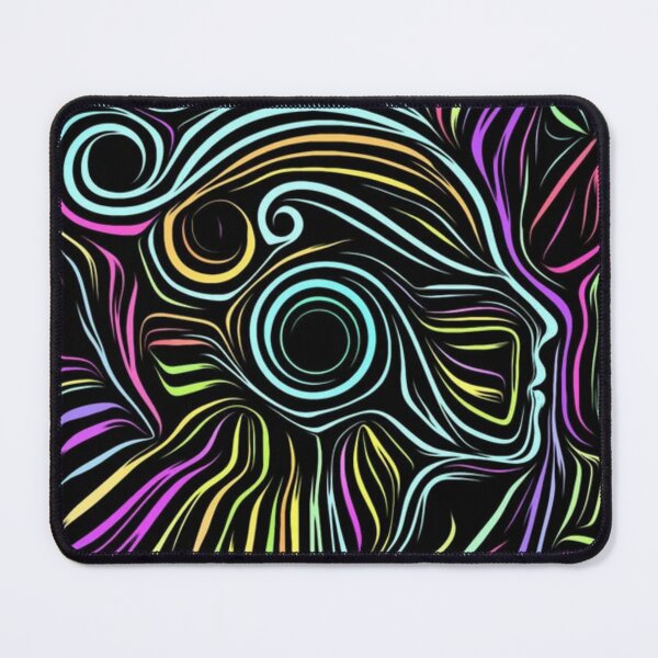Item preview, Cosmic patterns: colourful lining abstract art pattern designed and sold by LightWhale.