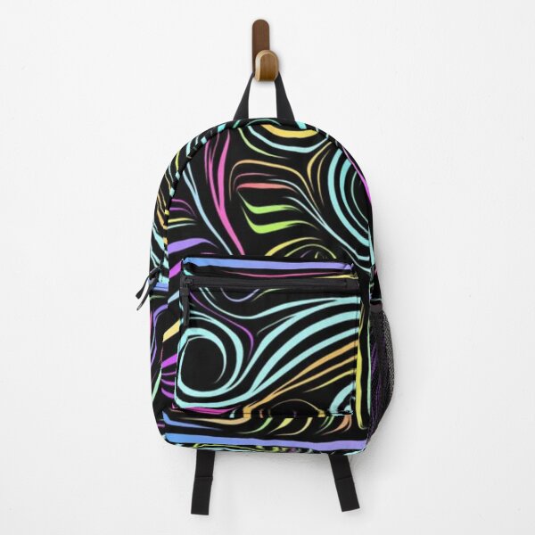 Item preview, Cosmic patterns: colourful lining abstract art pattern designed and sold by LightWhale.