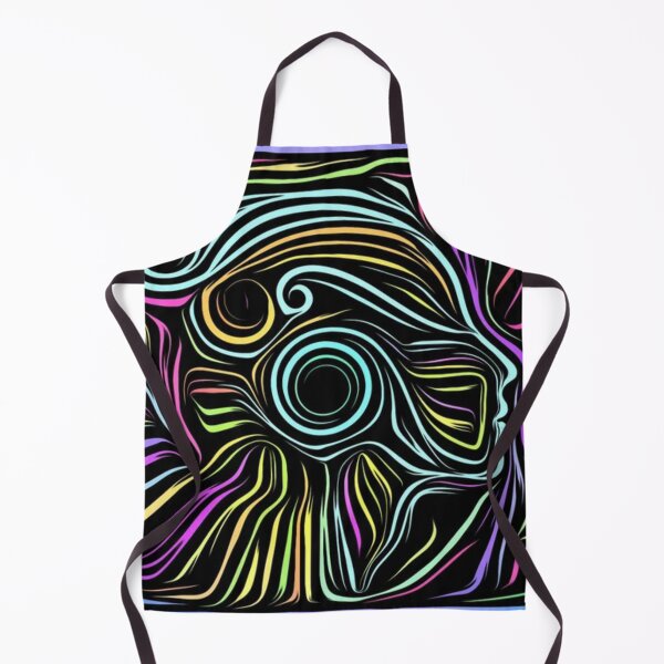 Item preview, Cosmic patterns: colourful lining abstract art pattern  designed and sold by LightWhale.