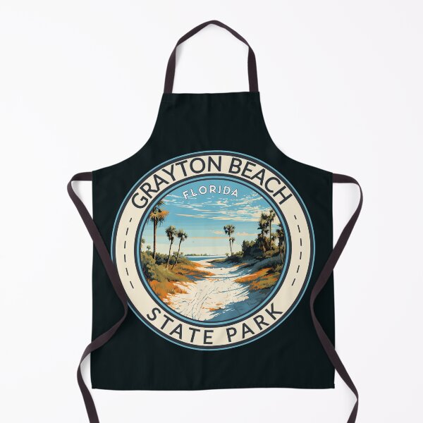 Item preview, Grayton Beach State Park Florida Travel Art Badge designed and sold by KrisSidDesigns.