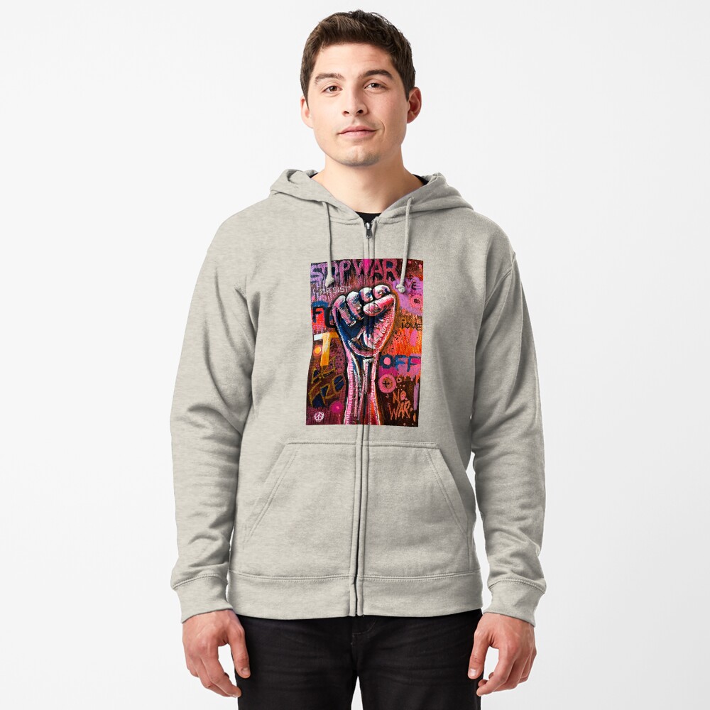 Item preview, Zipped Hoodie designed and sold by AllanLinder.
