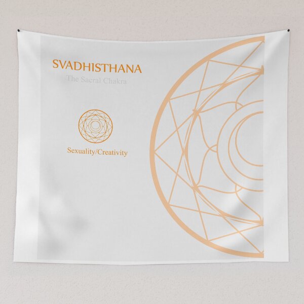 Item preview, Svadhisthana- The sacral chakra which stands for sexuality and creativity designed and sold by Shawlin Islam.