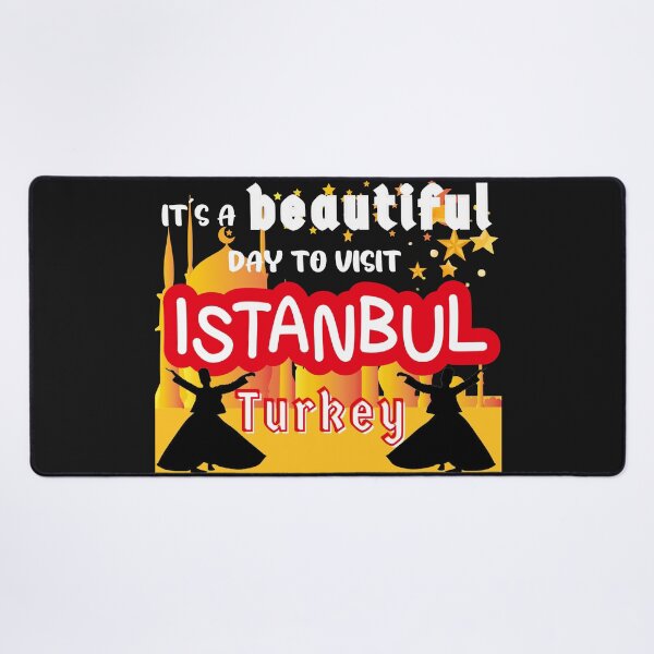 Item preview, Travel to beautiful Istanbul in Turkey. Bright text. designed and sold by LindaLG.