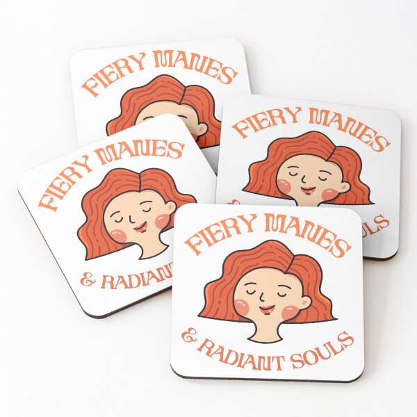 Item preview, Vibrant Redhead Sticker - Illustrated Typography Decal - Unique Red Hair Art - Custom Design for Redheads designed and sold by scstewars.