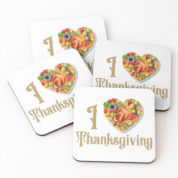 Item preview, I Love Thanksgiving Plate designed and sold by DigitalToast.