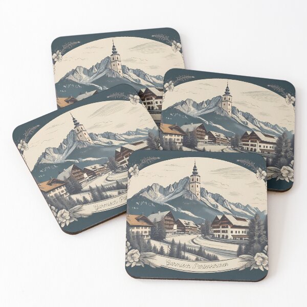 Item preview, Garmisch Partenkirchen Bavaria Alps Zugspitze designed and sold by TaevasDesign.