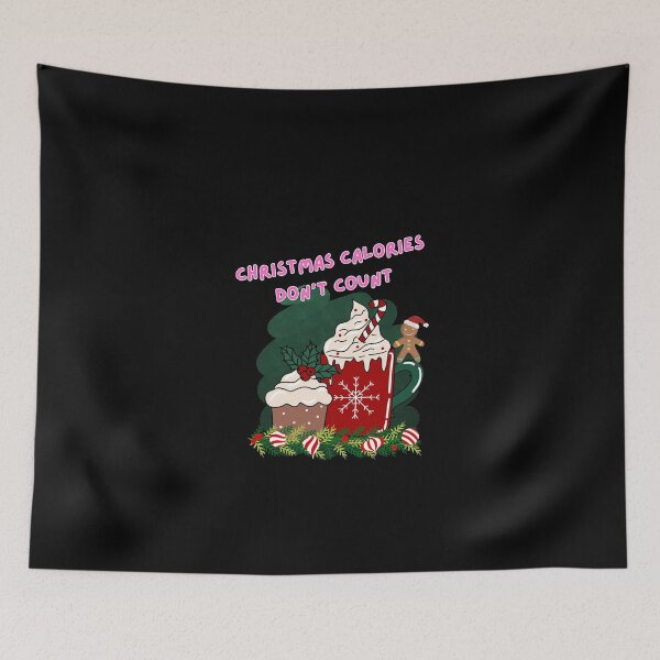 Item preview, Christmas calories don't count designed and sold by Whytewold Farm Stuff.