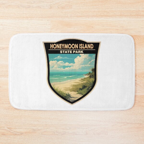 Item preview, Honeymoon Island State Park Florida Vintage Badge designed and sold by KrisSidDesigns.