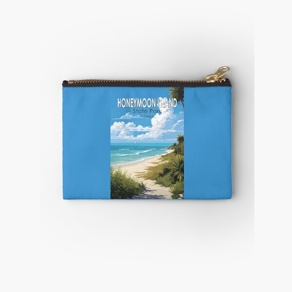 Item preview, Honeymoon Island State Park Florida Travel Art Vintage designed and sold by KrisSidDesigns.
