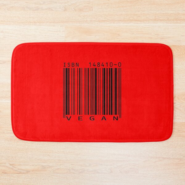 Item preview, Vegan Barcode designed and sold by Hoorahville.