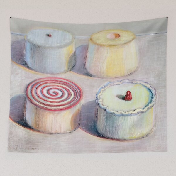 Item preview, Wayne Thiebaud - Four Cakes - 1996 designed and sold by MARTART9.
