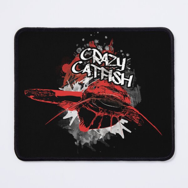 Item preview, Crazy Catfish Illustration designed and sold by FishingMD.