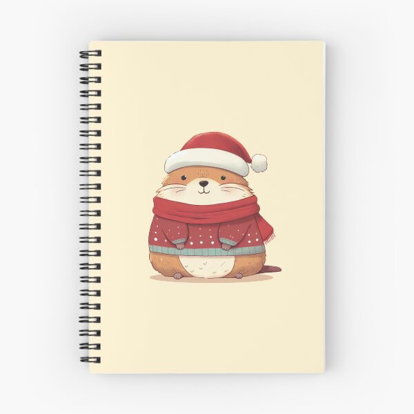 Item preview, Cute Christmas Marmot designed and sold by KAI-Studio.