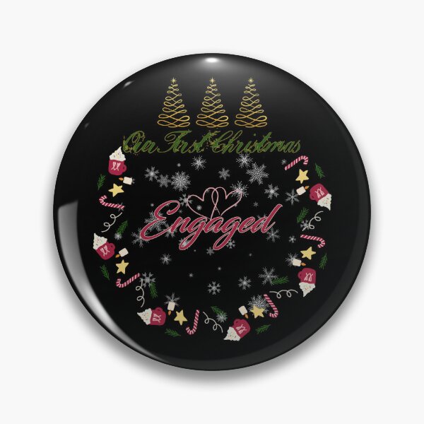 Item preview,  Our First Christmas Engaged designed and sold by EmiAndMike.