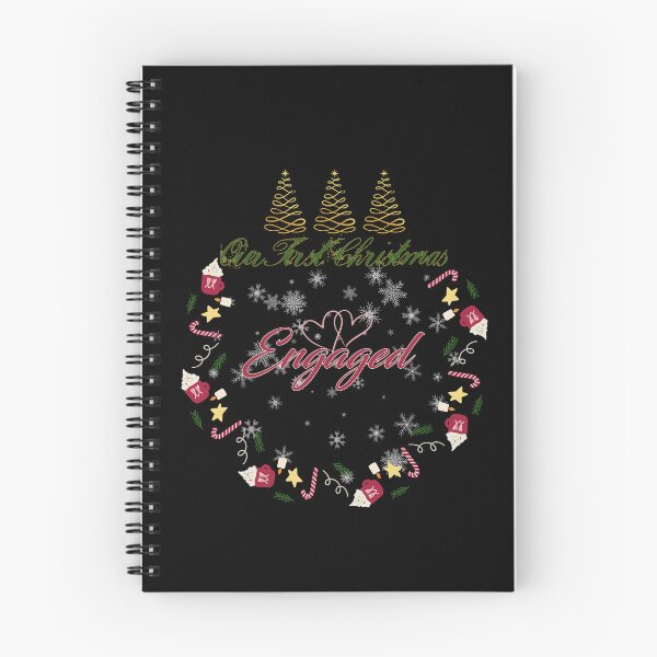 Item preview,  Our First Christmas Engaged designed and sold by EmiAndMike.