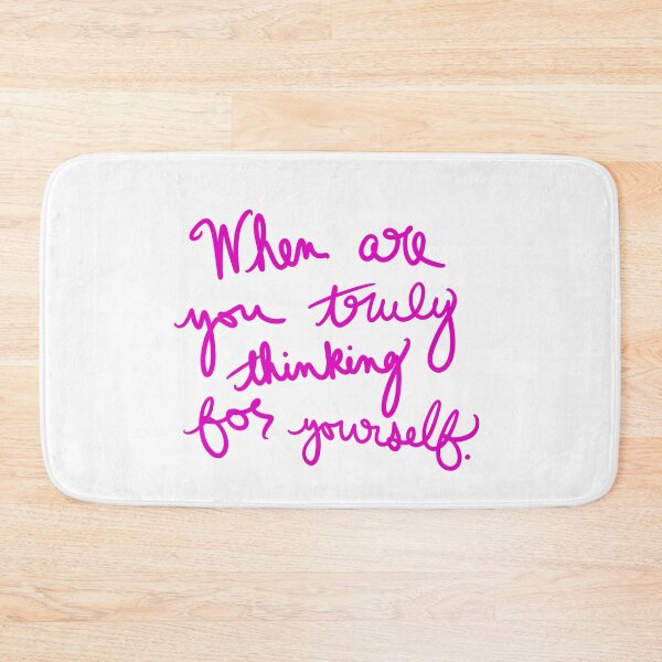 Item preview, When are you truly thinking for yourself? designed and sold by abeink.