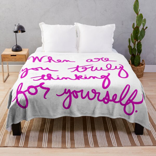 Item preview, When are you truly thinking for yourself? designed and sold by abeink.