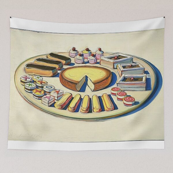 Item preview, Wayne Thiebaud - French Pastries - 1963 designed and sold by MARTART9.