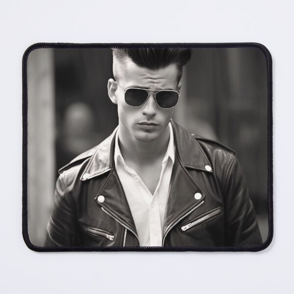 Item preview, Greaser Punk Guy in Sunglasses designed and sold by dcrc.