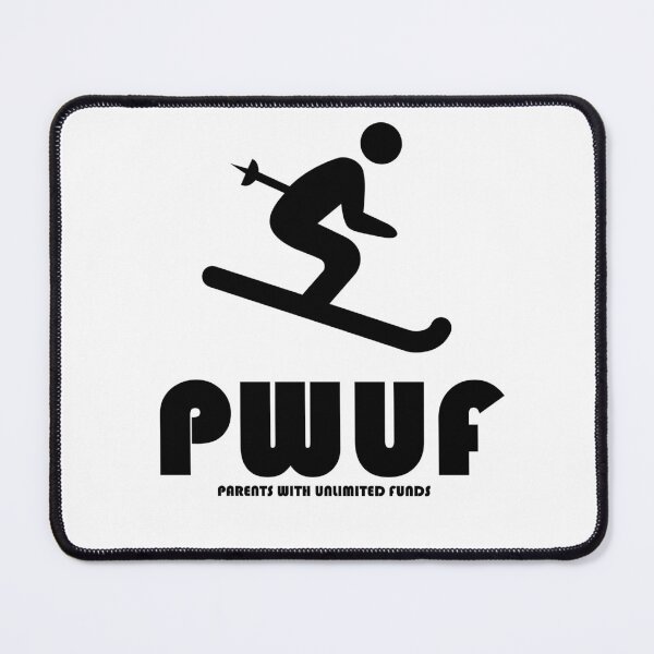 Item preview, Skiing Parents With Unlimited Funds designed and sold by Parents With Unlimited Funds.