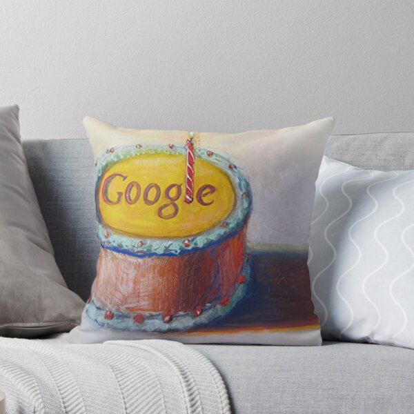 Item preview, Wayne Thiebaud - Google - 12th Birthday Cake (Doodle) - 2010 designed and sold by MARTART9.