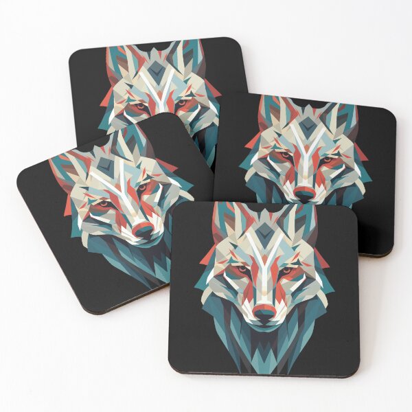 Item preview, Geometric Wolf designed and sold by hermeneutic.