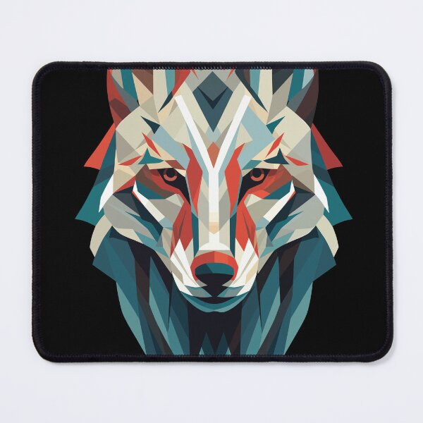 Item preview, Geometric Wolf designed and sold by hermeneutic.
