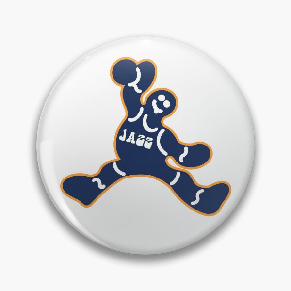 Item preview, Jumping Utah Jazz Gingerbread Man designed and sold by John Abernathy.
