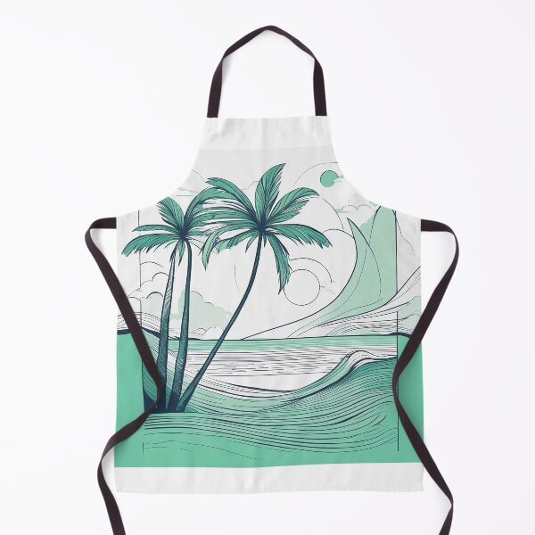 Item preview, Green beach designed and sold by KarakitAI.