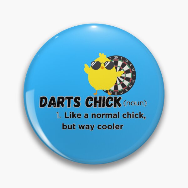 Item preview, Darts Chick designed and sold by Whytewold Farm Stuff.