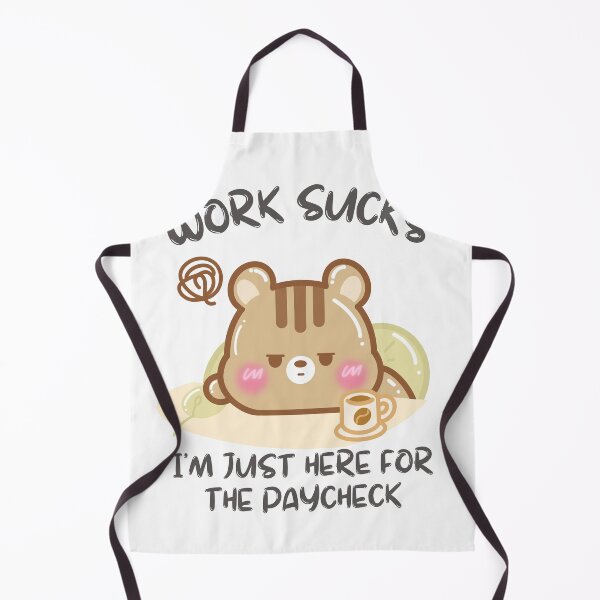 Item preview, Work Sucks Im just here for the paycheck designed and sold by cutecozynook.