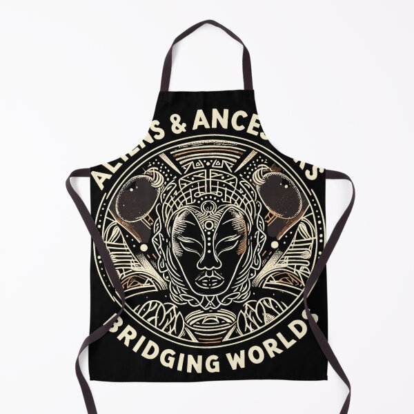 Aperçu de l'œuvre Aliens et ancêtres reliant les mondes créée et vendue par KitonicTees.