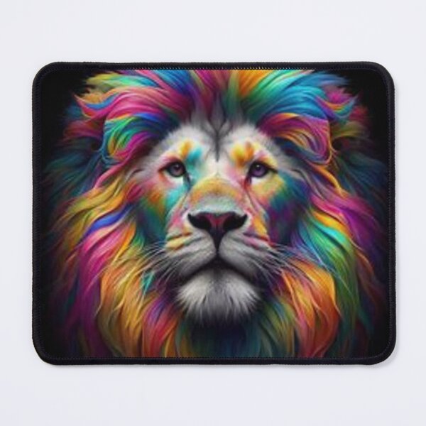 Item preview, Realistic lion full of color designed and sold by Isabellamb4444.