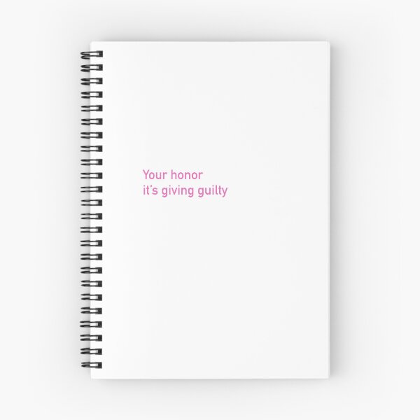 Item preview, Your honor it’s giving guilty designed and sold by anluehrman.
