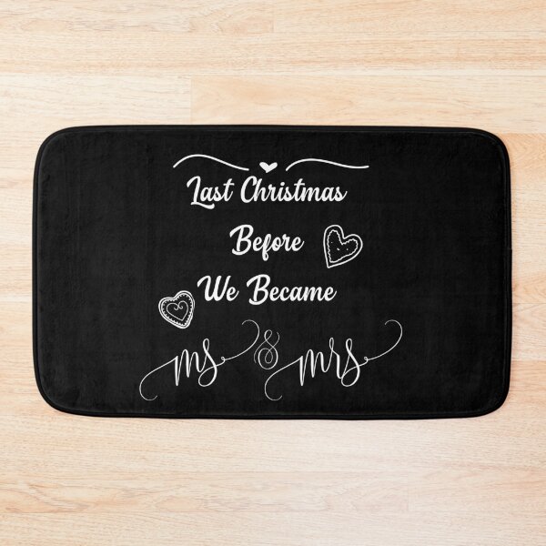 Item preview, Last Christmas Before We Became MR & MRS designed and sold by EmiAndMike.